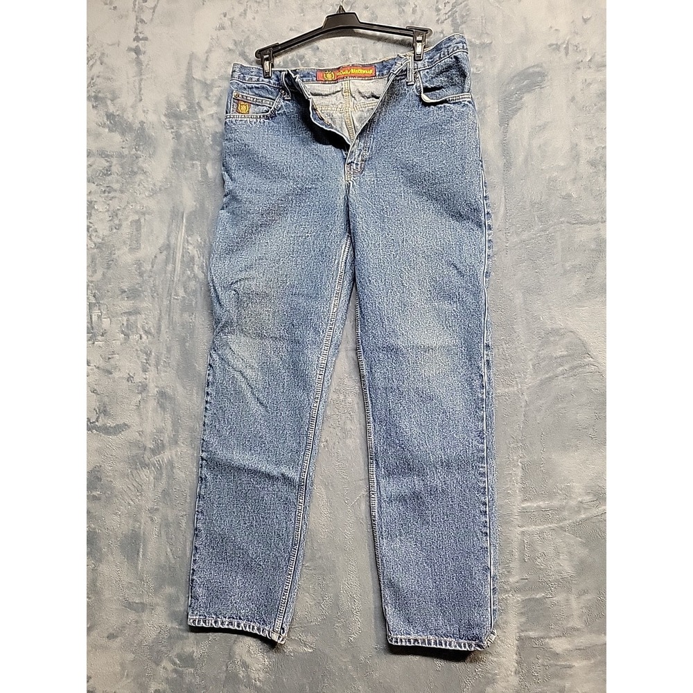 Walls Ranchwear Men's Straight Leg‎ Relaxed Fit Th Wearable Tool Jean 34 x 34